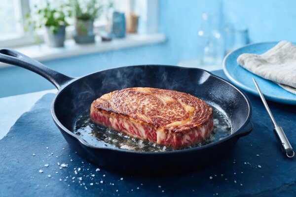 Ribeye, rückwärts gegart: auf den Punkt statt auf gut Glück
